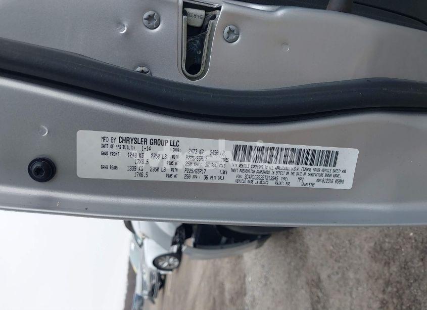 Photo 9 of 2014 Dodge Journey SXT (VIN 3C4PDCBG2ET213945)