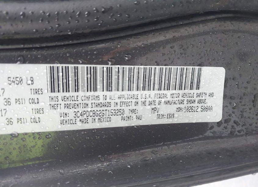 Photo 9 of 2016 Dodge Journey SXT (VIN 3C4PDCBG2GT153250)