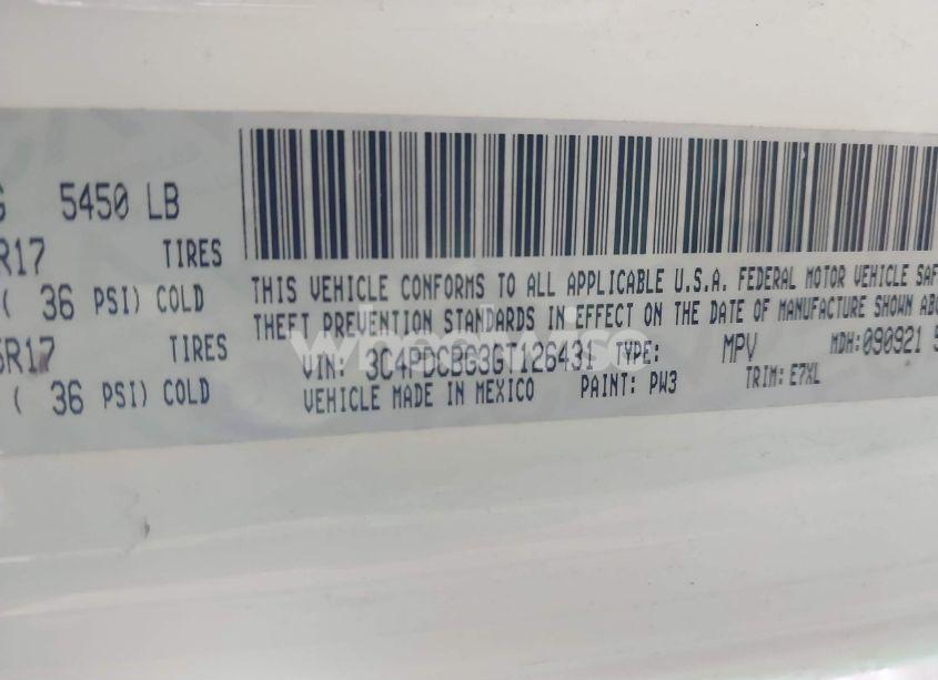 Photo 9 of 2016 Dodge Journey SXT (VIN 3C4PDCBG3GT126431)