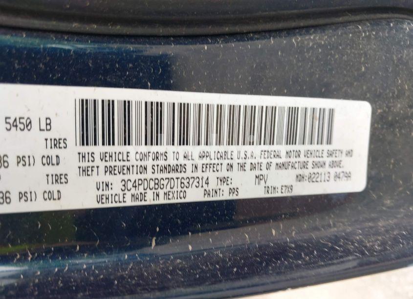 Photo 9 of 2013 Dodge Journey SXT (VIN 3C4PDCBG7DT637314)