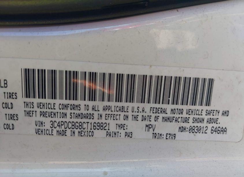 Photo 9 of 2012 Dodge Journey SXT (VIN 3C4PDCBG8CT169821)