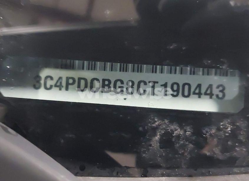 Photo 9 of 2012 Dodge Journey SXT (VIN 3C4PDCBG8CT190443)