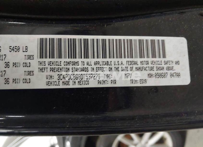 Photo 9 of 2013 Dodge Journey SXT (VIN 3C4PDCBG8DT537271)