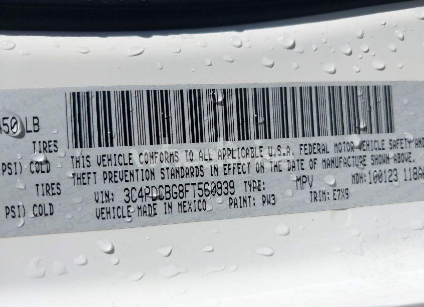 Photo 9 of 2015 Dodge Journey SXT (VIN 3C4PDCBG8FT560939)