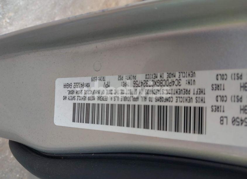 Photo 9 of 2012 Dodge Journey SXT (VIN 3C4PDCBGXCT324756)