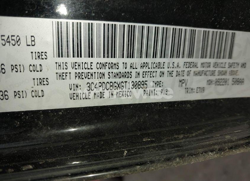 Photo 9 of 2016 Dodge Journey SXT (VIN 3C4PDCBGXGT130895)