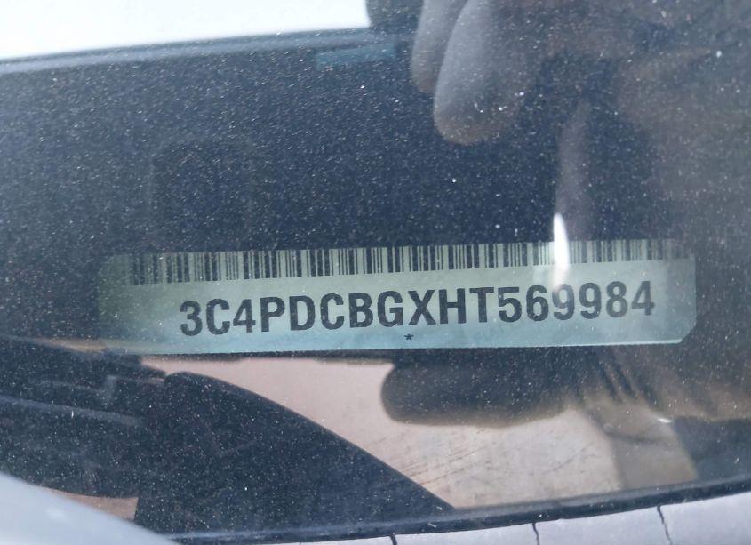 Photo 9 of 2017 Dodge Journey SXT (VIN 3C4PDCBGXHT569984)