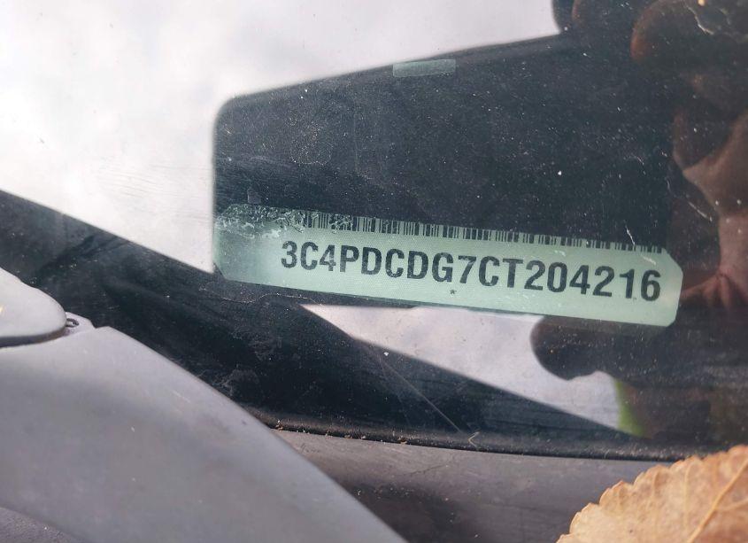 Photo 9 of 2012 Dodge Journey CREW (VIN 3C4PDCDG7CT204216)