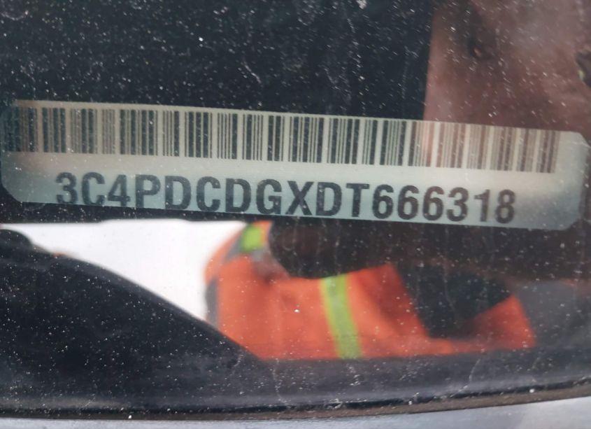 Photo 9 of 2013 Dodge Journey CREW (VIN 3C4PDCDGXDT666318)