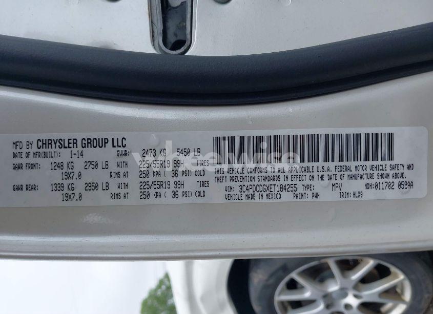 Photo 9 of 2014 Dodge Journey LIMITED (VIN 3C4PDCDGXET184255)