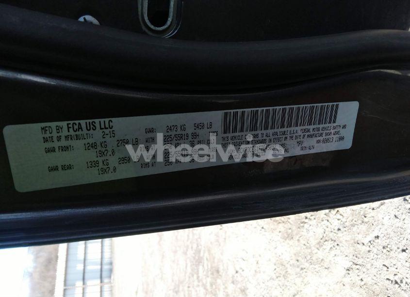 Photo 9 of 2015 Dodge Journey R/T (VIN 3C4PDCEG1FT645097)