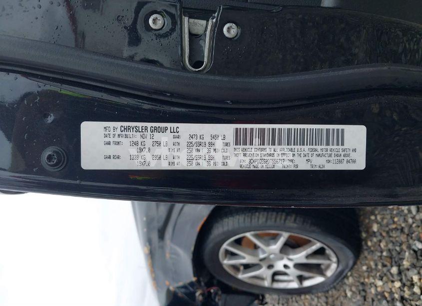 Photo 9 of 2013 Dodge Journey R/T (VIN 3C4PDCEG2DT556717)