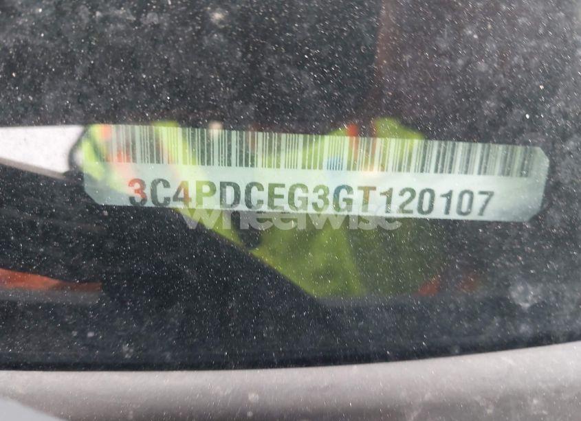 Photo 9 of 2016 Dodge Journey R/T (VIN 3C4PDCEG3GT120107)