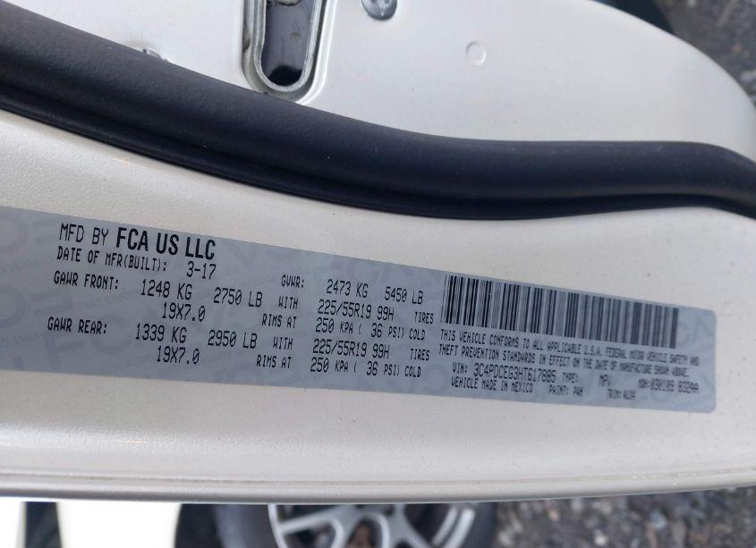 Photo 9 of 2017 Dodge Journey GT (VIN 3C4PDCEG3HT617885)