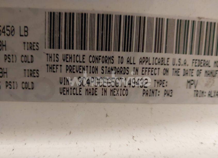 Photo 9 of 2016 Dodge Journey R/T (VIN 3C4PDCEG5GT149432)