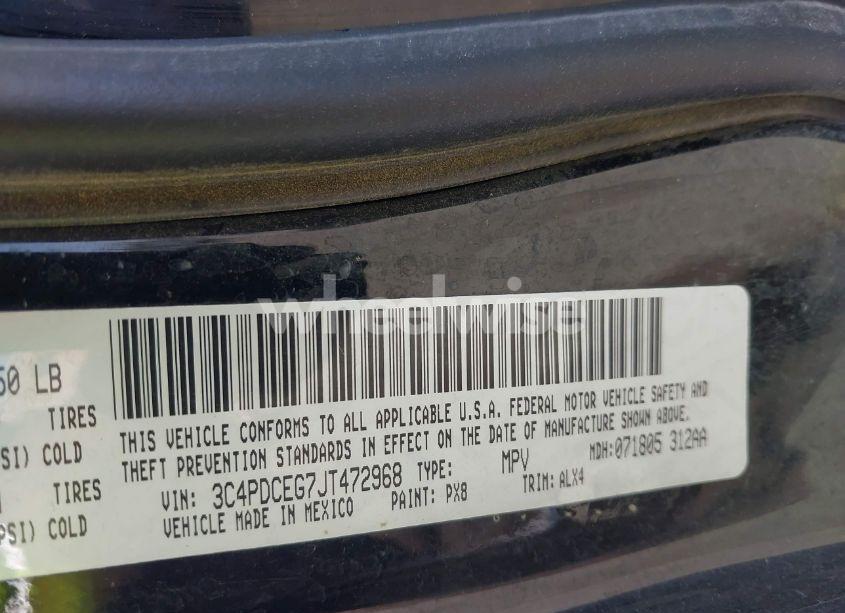 Photo 9 of 2018 Dodge Journey GT (VIN 3C4PDCEG7JT472968)