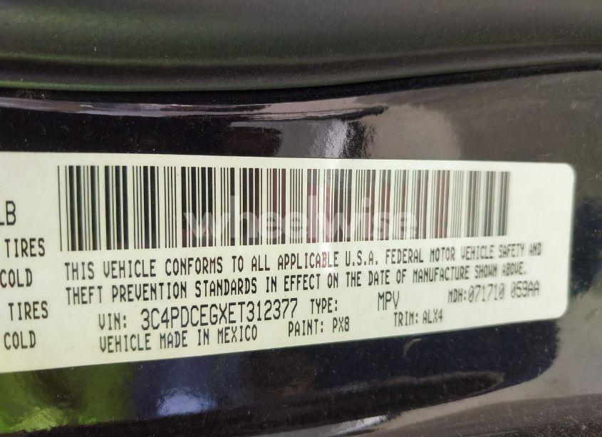 Photo 9 of 2014 Dodge Journey R/T (VIN 3C4PDCEGXET312377)