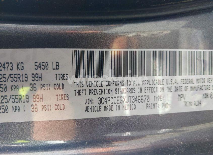 Photo 9 of 2018 Dodge Journey GT (VIN 3C4PDCEGXJT346670)