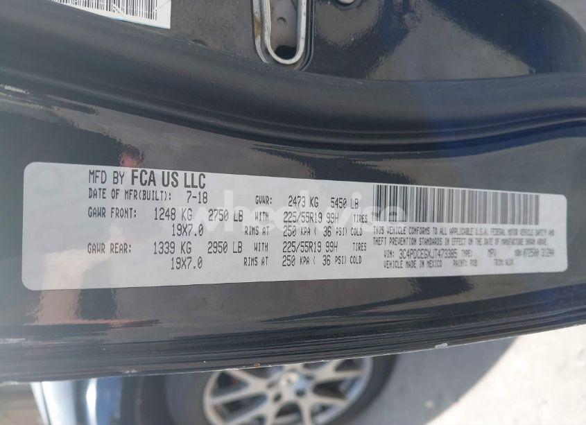 Photo 9 of 2018 Dodge Journey GT (VIN 3C4PDCEGXJT473385)