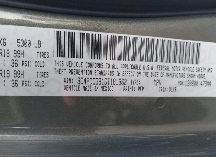 Photo 9 of 2016 Dodge Journey CROSSROAD PLUS (VIN 3C4PDCGB1GT181862)