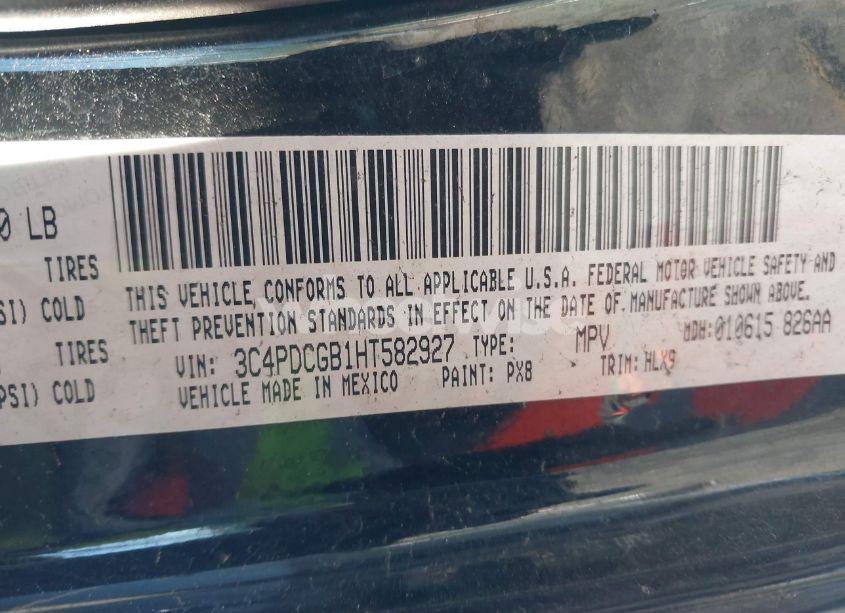 Photo 9 of 2017 Dodge Journey CROSSROAD PLUS (VIN 3C4PDCGB1HT582927)