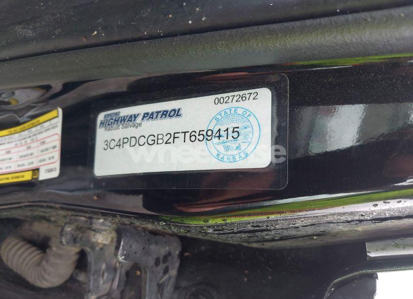 Photo 9 of 2015 Dodge Journey CROSSROAD (VIN 3C4PDCGB2FT659415)