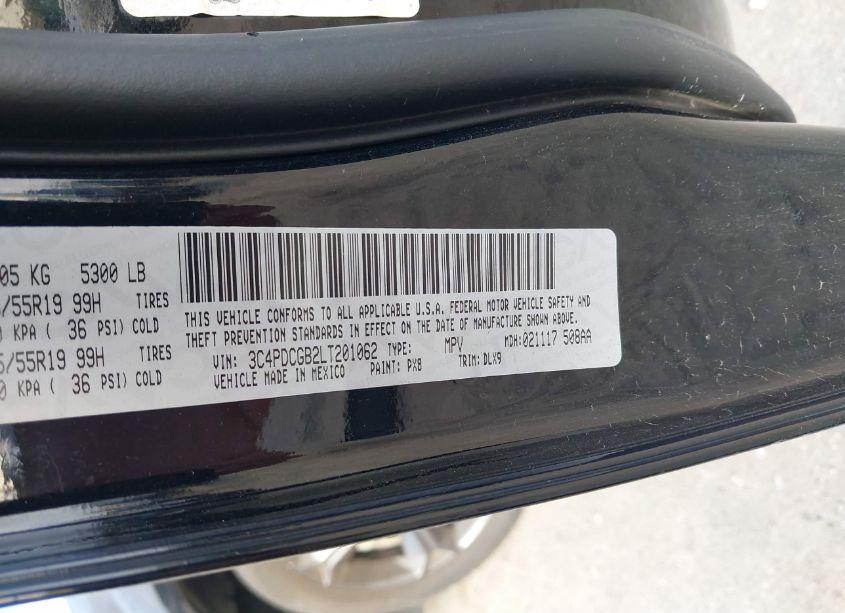 Photo 9 of 2020 Dodge Journey CROSSROAD (VIN 3C4PDCGB2LT201062)