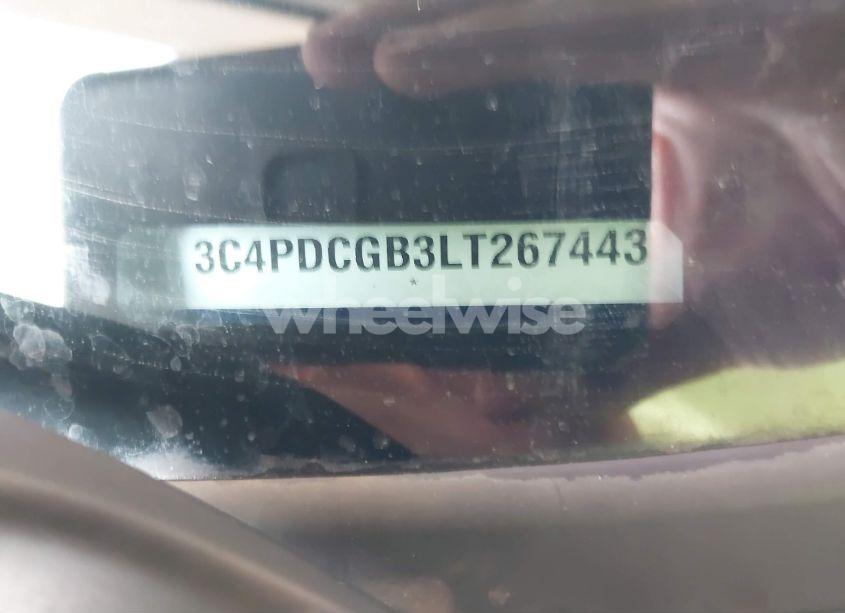 Photo 9 of 2020 Dodge Journey CROSSROAD (VIN 3C4PDCGB3LT267443)