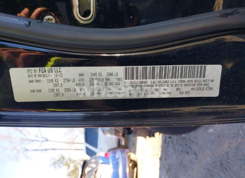 Photo 9 of 2016 Dodge Journey CROSSROAD (VIN 3C4PDCGB5GT158617)