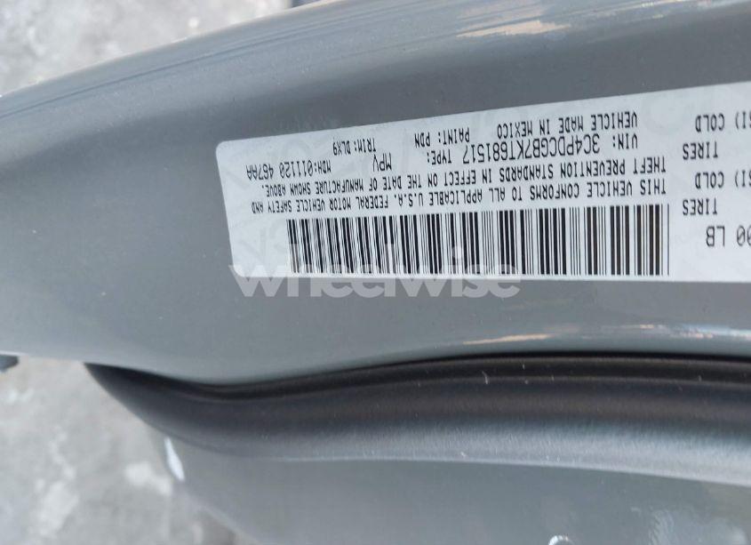 Photo 9 of 2019 Dodge Journey CROSSROAD (VIN 3C4PDCGB7KT681517)