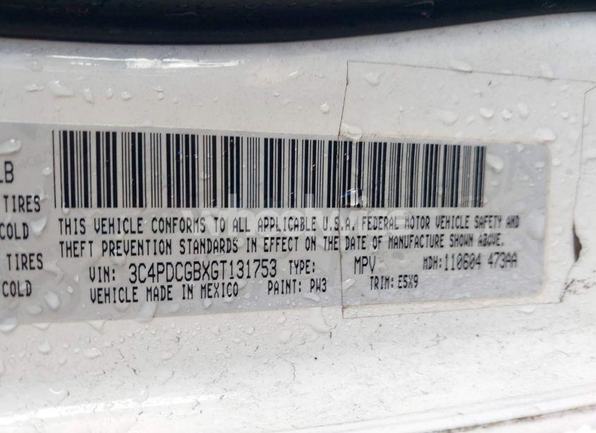 Photo 9 of 2016 Dodge Journey CROSSROAD (VIN 3C4PDCGBXGT131753)