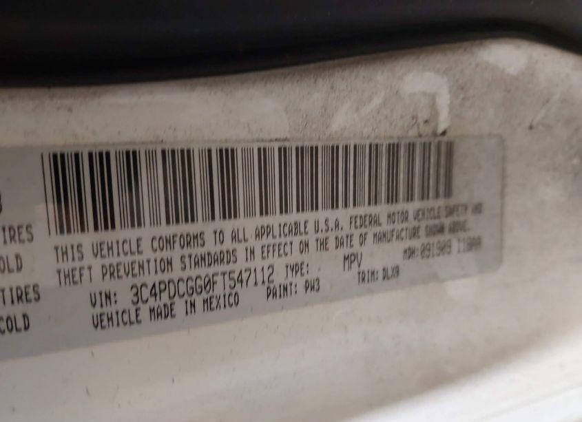 Photo 9 of 2015 Dodge Journey CROSSROAD (VIN 3C4PDCGG0FT547112)