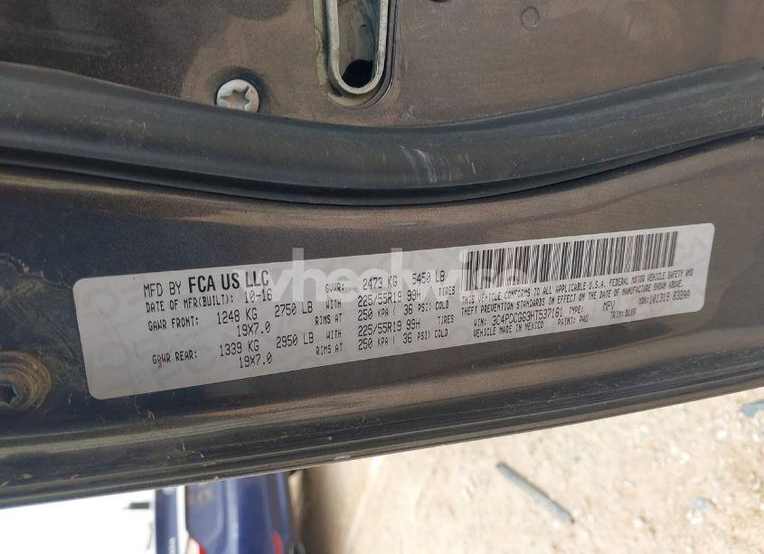 Photo 9 of 2017 Dodge Journey CROSSROAD PLUS (VIN 3C4PDCGG3HT537161)