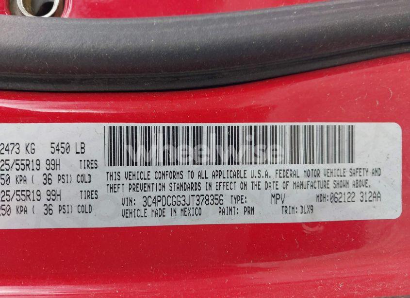 Photo 9 of 2018 Dodge Journey CROSSROAD (VIN 3C4PDCGG3JT378356)