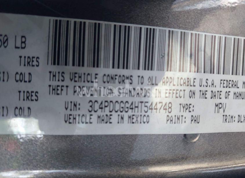 Photo 9 of 2017 Dodge Journey CROSSROAD PLUS (VIN 3C4PDCGG4HT544748)