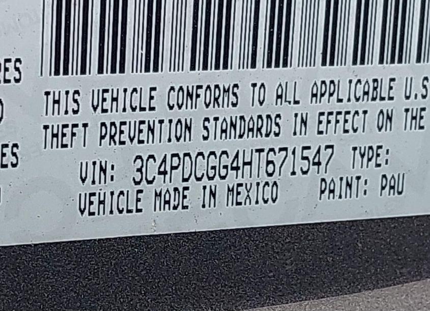 Photo 9 of 2017 Dodge Journey CROSSROAD PLUS (VIN 3C4PDCGG4HT671547)