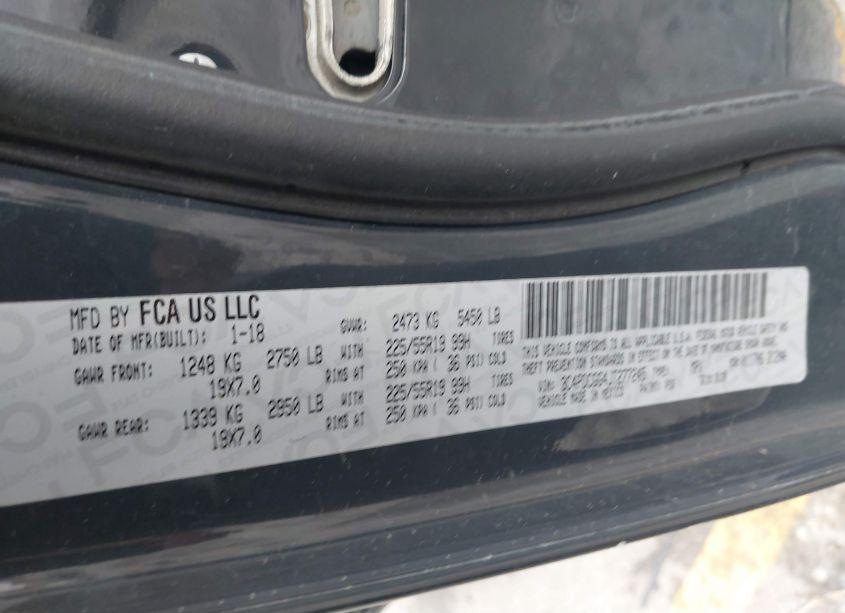 Photo 9 of 2018 Dodge Journey CROSSROAD (VIN 3C4PDCGG4JT277245)