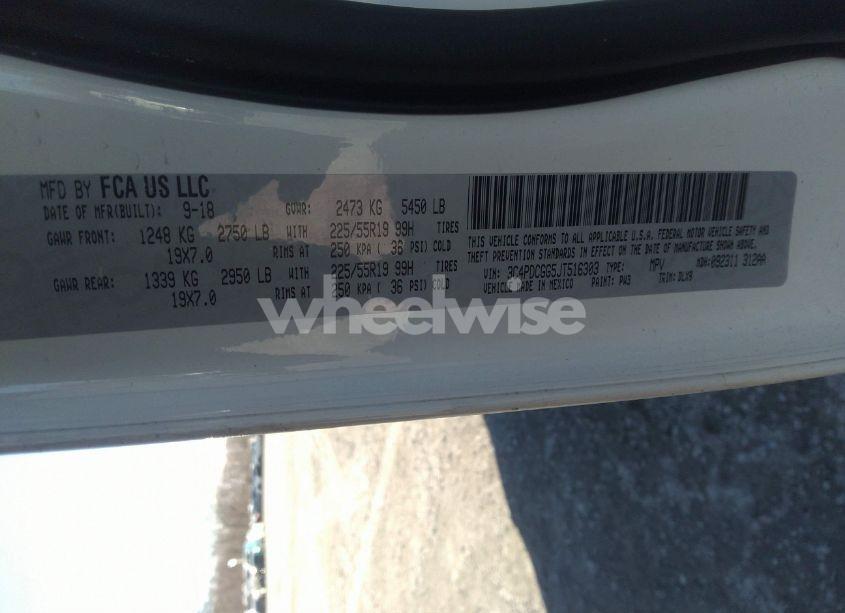 Photo 9 of 2018 Dodge Journey CROSSROAD (VIN 3C4PDCGG5JT516303)