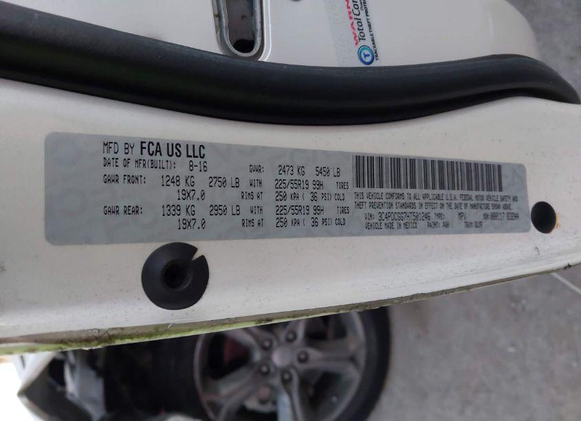 Photo 9 of 2017 Dodge Journey CROSSROAD PLUS (VIN 3C4PDCGG7HT501246)