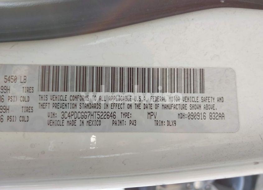 Photo 9 of 2017 Dodge Journey CROSSROAD PLUS (VIN 3C4PDCGG7HT522646)