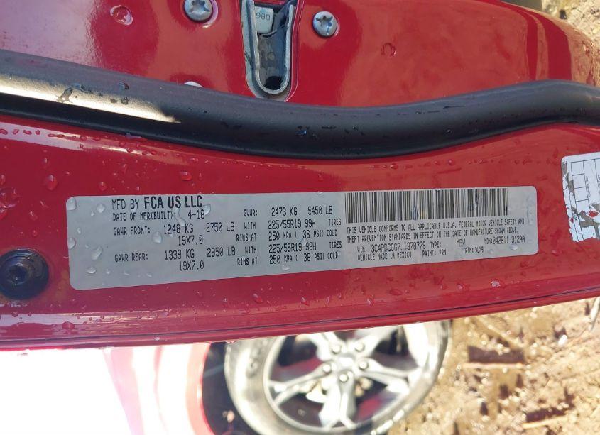 Photo 9 of 2018 Dodge Journey CROSSROAD (VIN 3C4PDCGG7JT378778)