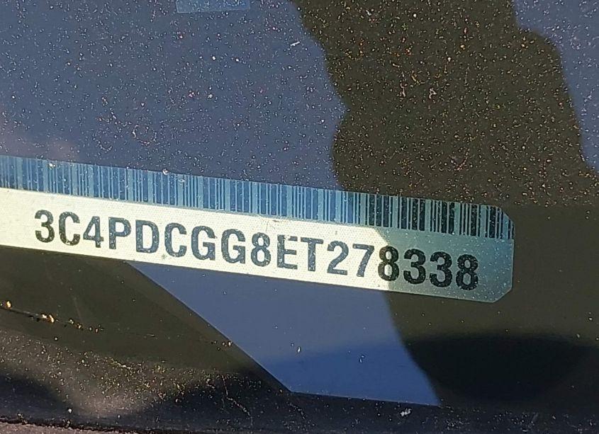 Photo 9 of 2014 Dodge Journey CROSSROAD (VIN 3C4PDCGG8ET278338)