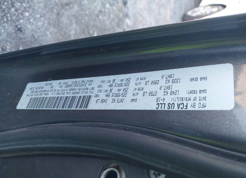 Photo 9 of 2018 Dodge Journey CROSSROAD (VIN 3C4PDCGG8JT408855)