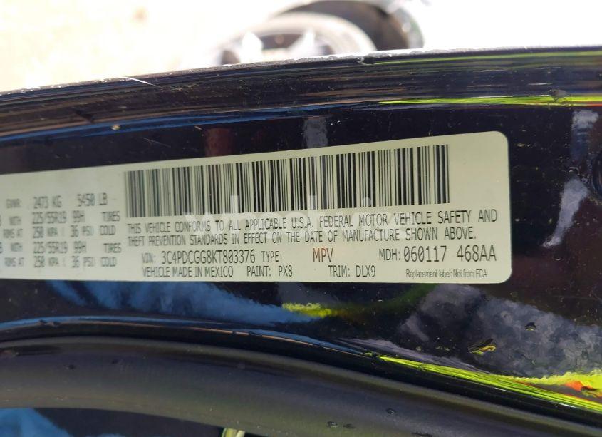 Photo 9 of 2019 Dodge Journey CROSSROAD (VIN 3C4PDCGG8KT803376)