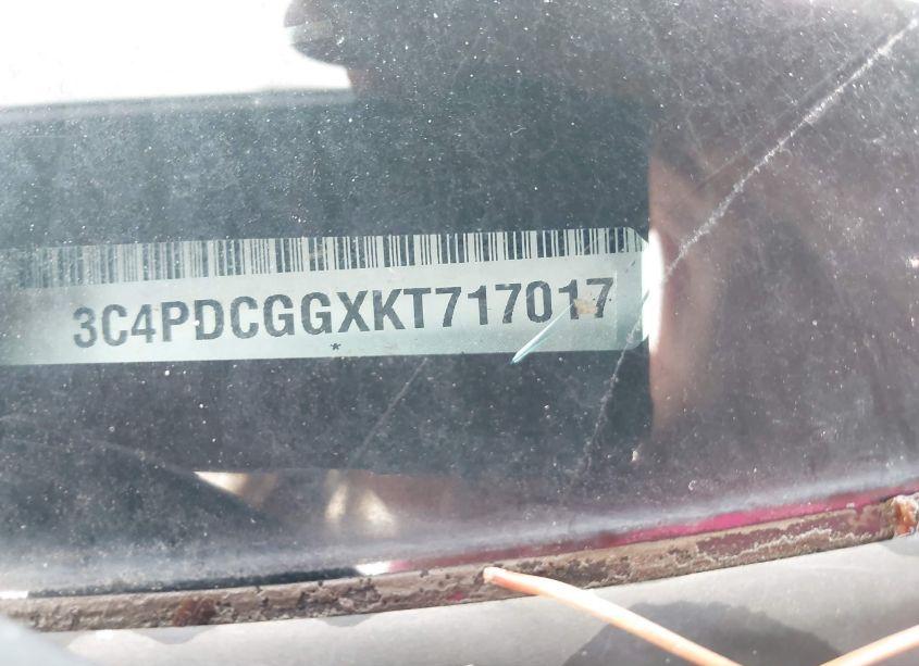 Photo 9 of 2019 Dodge Journey CROSSROAD (VIN 3C4PDCGGXKT717017)