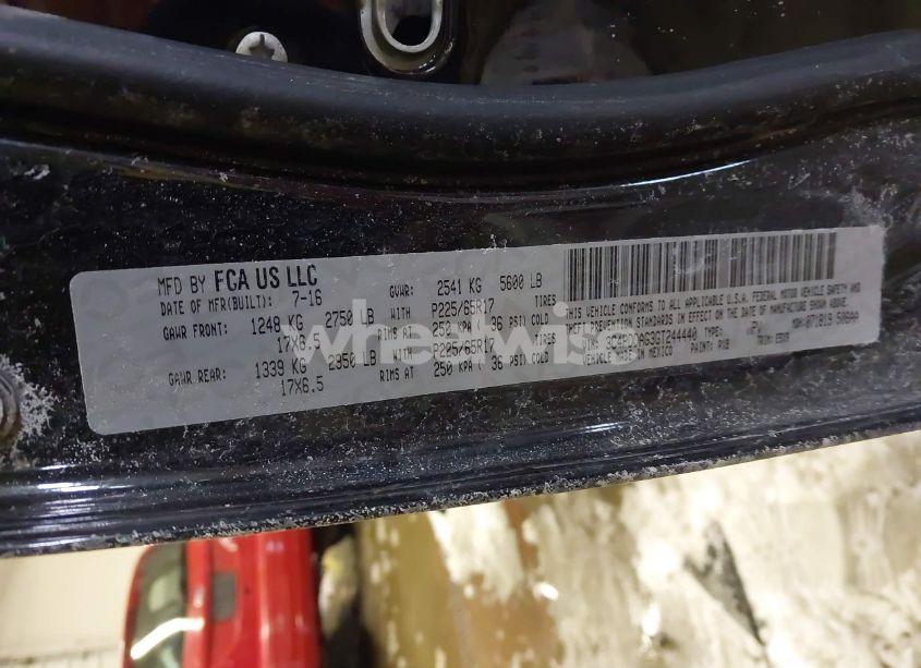 Photo 9 of 2016 Dodge Journey SE (VIN 3C4PDDAG3GT244440)