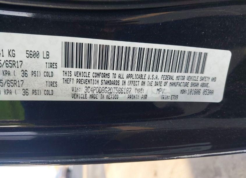 Photo 9 of 2013 Dodge Journey SXT (VIN 3C4PDDBG2DT566187)