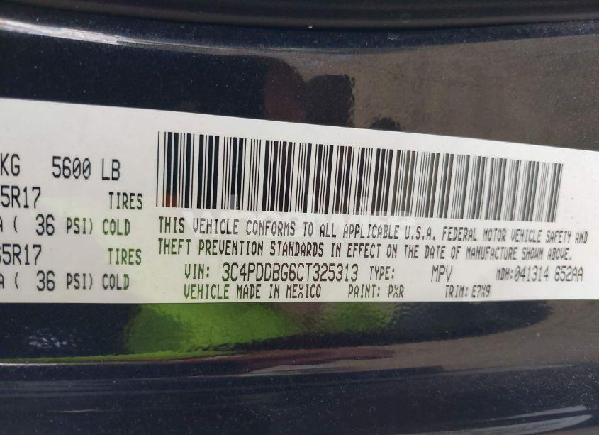 Photo 9 of 2012 Dodge Journey SXT (VIN 3C4PDDBG6CT325313)