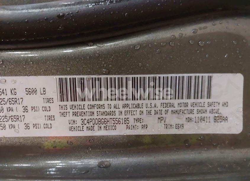 Photo 9 of 2017 Dodge Journey SXT AWD (VIN 3C4PDDBG6HT556185)