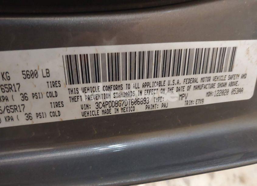 Photo 9 of 2013 Dodge Journey SXT (VIN 3C4PDDBG7DT606893)